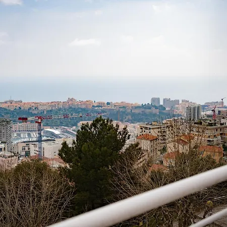 아파트 A View On Monaco - By Host Facile - Wi-fi - Sea View - Parking 보솔레이